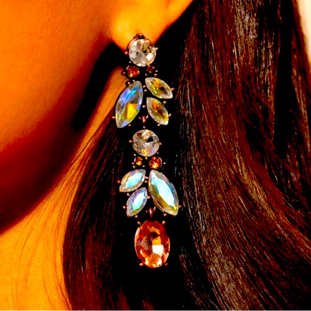 💃🏼🕺🏻 “DANCING DEBUT” COPPER EARRINGS ~ PAPARAZZI❗️ - Picture 3 of 4